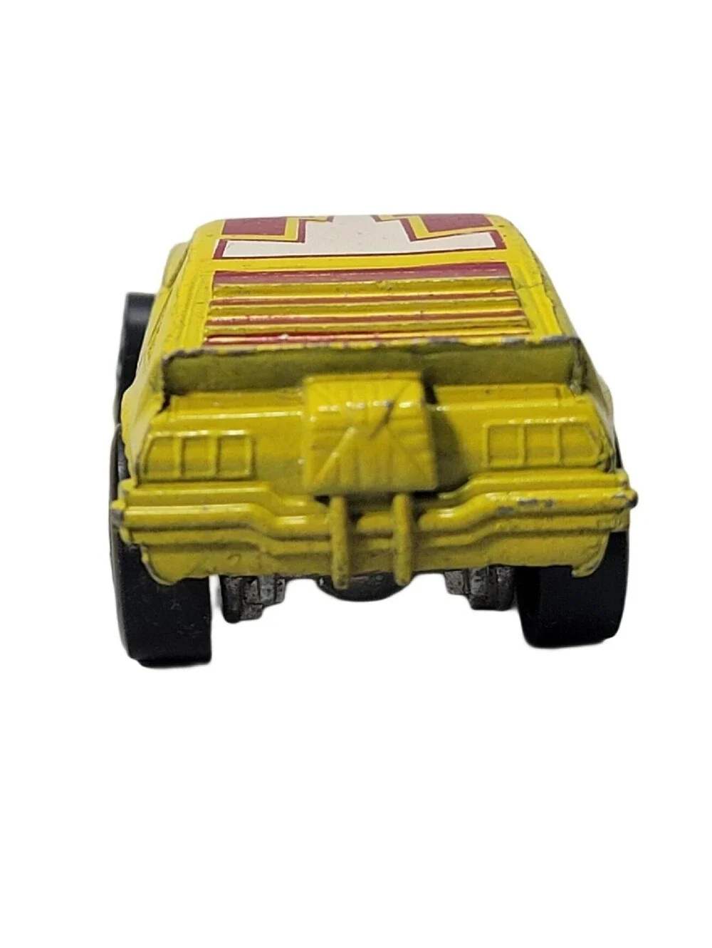 Vintage 1969 HOT WHEELS 'Show Hoss' Blackwall Dragster Mustang Yellow